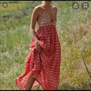 Free People Good Vibes Midi Dress